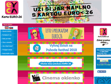 Tablet Screenshot of euro26.sk